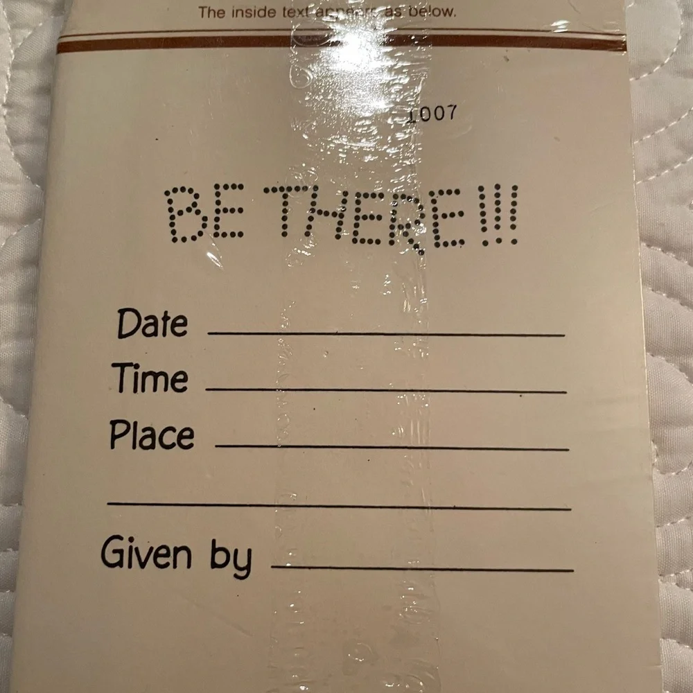 Vintage Hallmark Invitations NWT